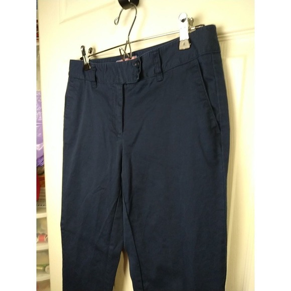 vineyard vines by shep ianblue Cropped Capri Flat Pocket Pants. Size 6 - Picture 3 of 11